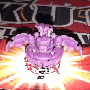 Bakugan Battle Brawlers Pink Darkus Bakuflip Blsde Tigrerra 420G Free Shipping