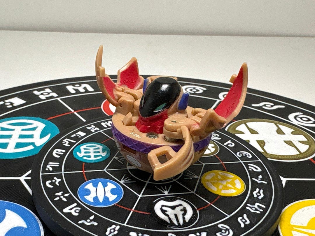 Bakugan Preyas Diablo 640g Tan Subterra BATTLE BRAWLERS Rare
