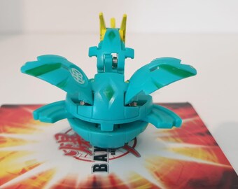 Figurine Bakugan Juggernoid B2 Ventus Vert - 590g - Très Bon état - Spin Master - Collection