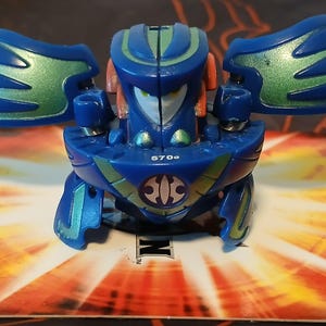 Bakugan Battle Brawlers Blue Aquos Monarus RARE 570G - Fast SHIPPING