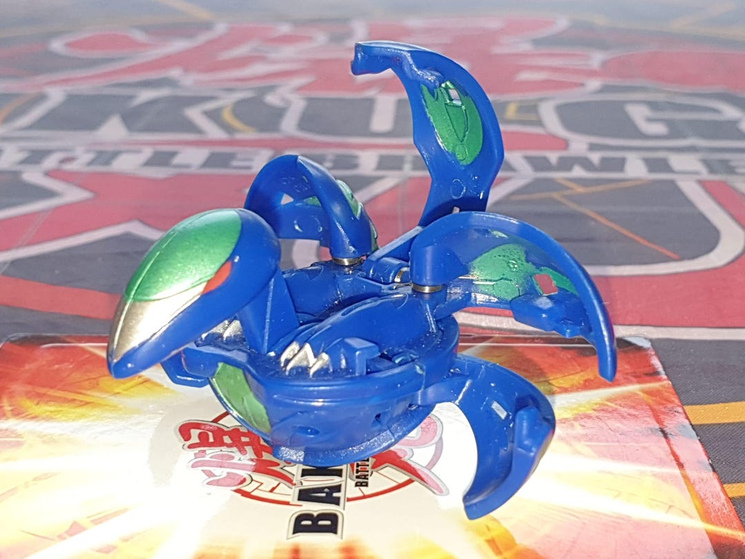 Bakugan Aquos Rare Avec Carte Figurine Bakugan Super Assault Rare Bakubolt Irisca Aquos Avec Carte - Non Testée, Occasion Bakugan Super Assault Avec Carte