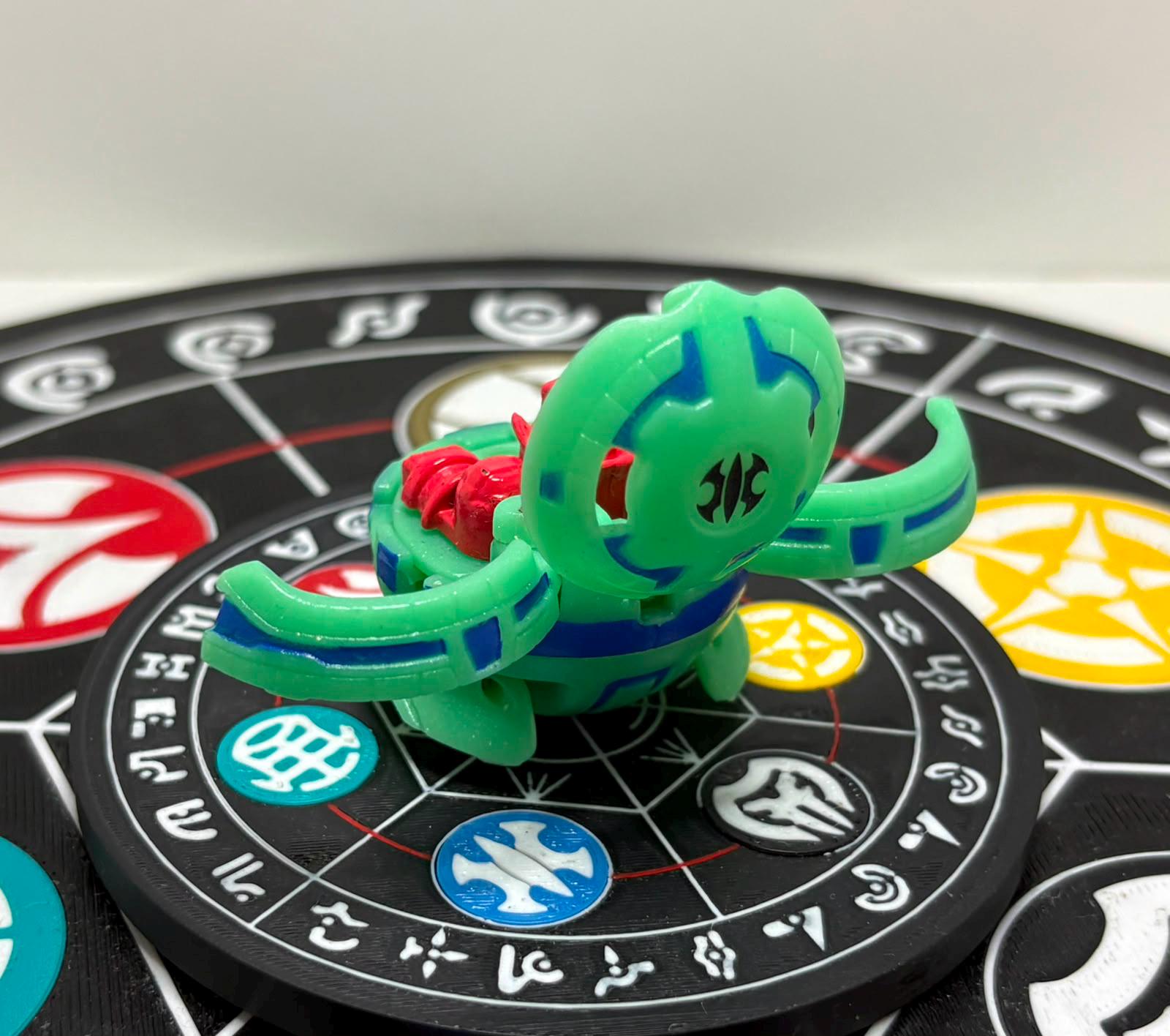 Bakugan Battle Brawlers Hammer Gorem Bakuflip Green Aquos 350G