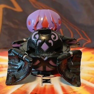 Bakugan Battle Brawlers Frosch Black Darkus B2 610G Free Shipping Worldwide