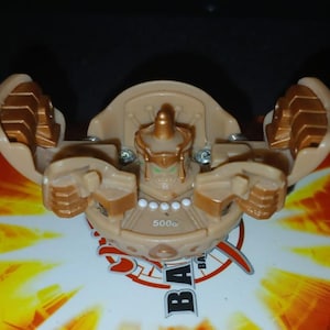 Bakugan Battle Brawlers Tan Subterra Fourtress 500g Fast Shipping Worldwide