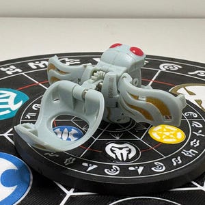 Bakugan Elfin Attributo cambio Gray Haos Raro Battle Brawlers - SPEDIZIONE VELOCE immagine 3