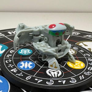Bakugan Elfin Attributo cambio Gray Haos Raro Battle Brawlers - SPEDIZIONE VELOCE immagine 5