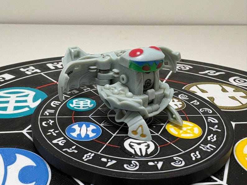 Bakugan Elfin Attributo cambio Gray Haos Raro Battle Brawlers - SPEDIZIONE VELOCE immagine 5