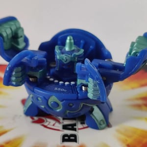 Bakugan Battle Brawlers Blue Aquos Fourtress 550g Fast Shipping Worldwide