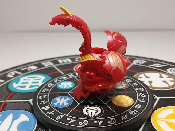 爆丸 バトルブローラー レッドパイラス サイボーグ 半透明タービン