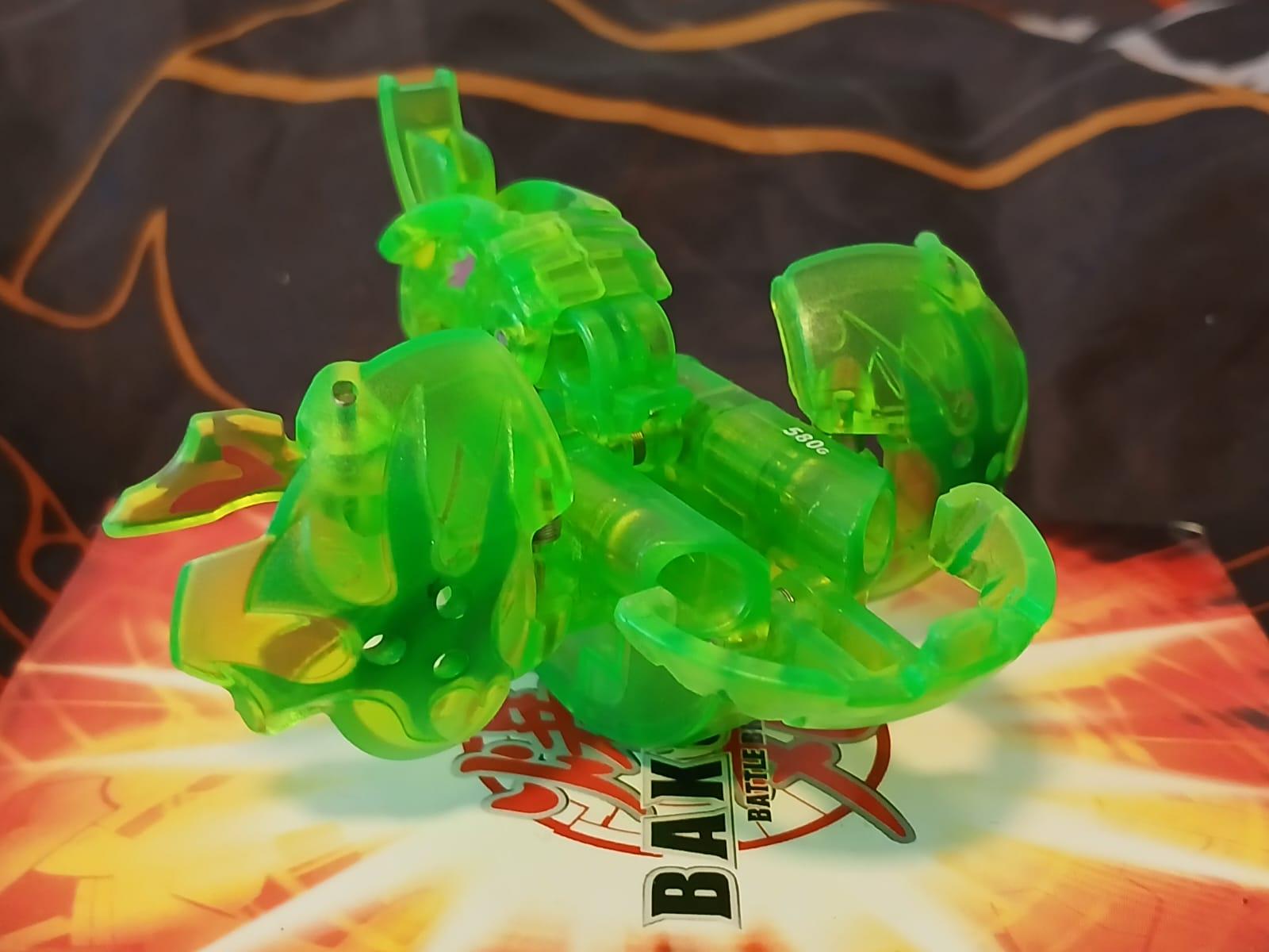 Bakugan Storm Skyress B2 - Attribut Ventus - Version Clear Transparente Verte - Rare - Occasion