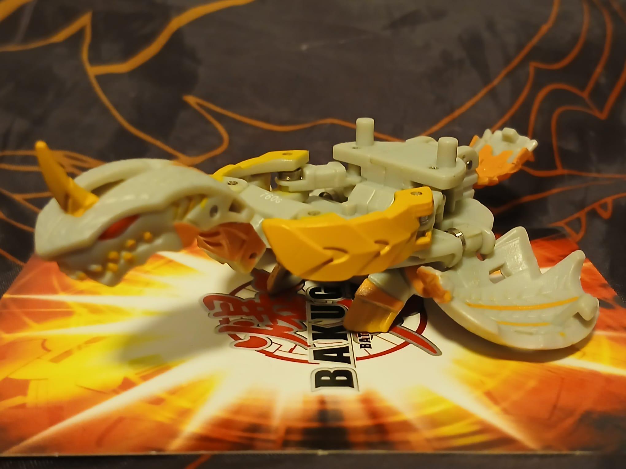 Bakugan Avior 760G Gray Haos Bakudouble Strike Gundalian Invaders