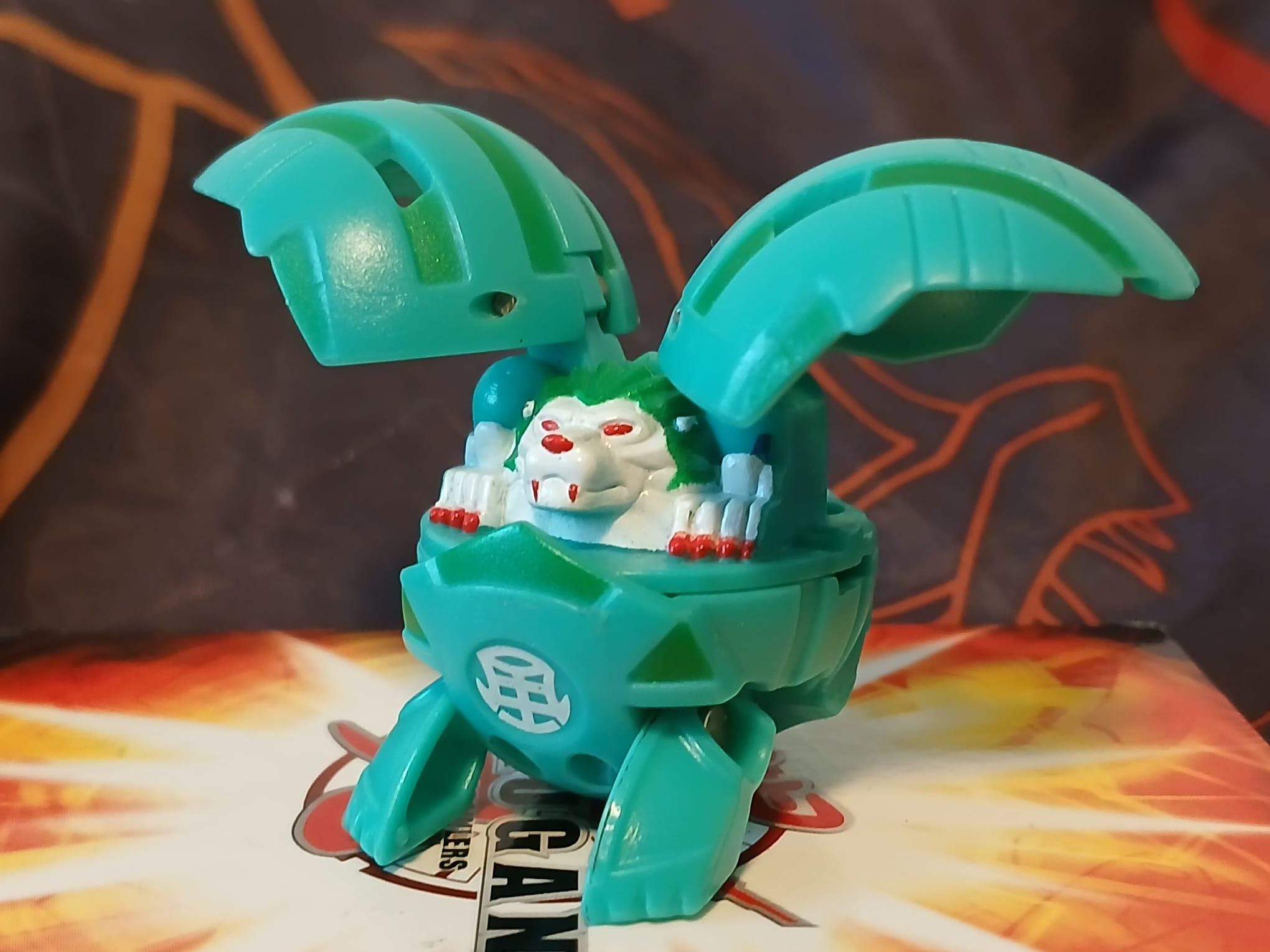 Bakugan Mercury Dragonoid Ventus Green - Mutant Mechtanium Surge - Rare - Occasion
