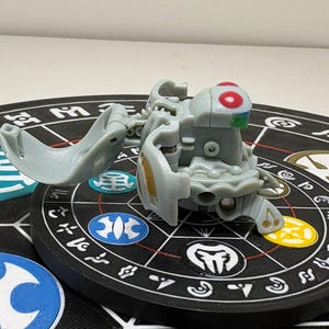 Bakugan Elfin Attributo cambio Gray Haos Raro Battle Brawlers - SPEDIZIONE VELOCE immagine 4