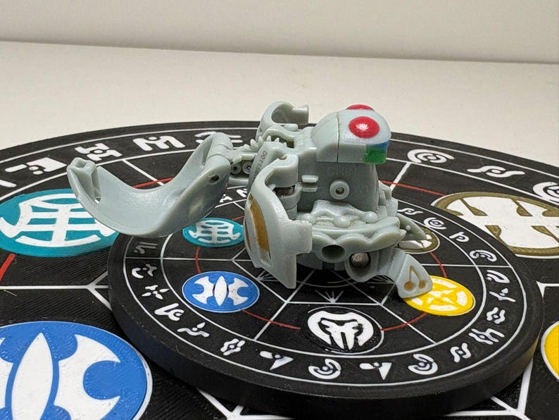 Bakugan Elfin Attributo cambio Gray Haos Raro Battle Brawlers - SPEDIZIONE VELOCE immagine 4