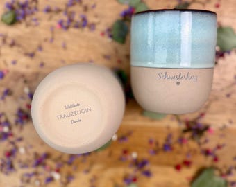Personalized Maid of Honor Gift | Thank You Maid of Honor Mug with Back Engraving | World's Best Maid of Honor | Bridesmaid Gift | Wedding