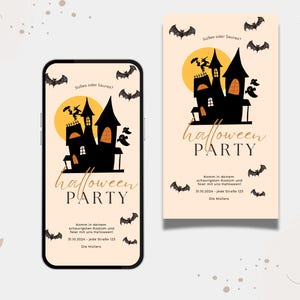 Halloween party invitation | Halloween party invitation | scary invitation card | Halloween invitation card for children | Halloween card