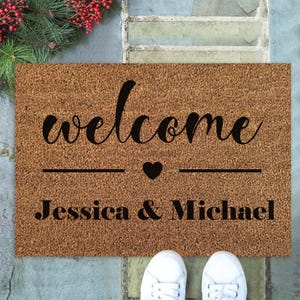 Personalized Gift | Custom Doormat | Housewarming Gift | Outdoor Mat | Front Door Mat | Welcome Doormat Personalized | New Home Gift