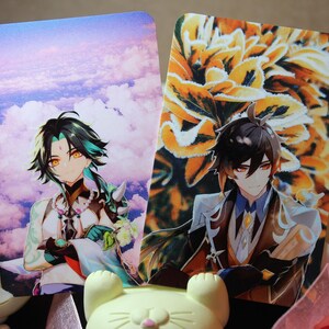 Genshin characters mini prints