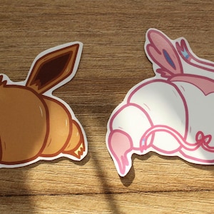 Naklejki na croissanty Eeveelutions