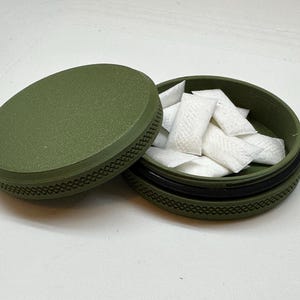 Twist Zyn Can 50-Pack | Snus Can | Snus Container | Zyn Container | Zyn Holder | Zyn Tin | Snus Tin