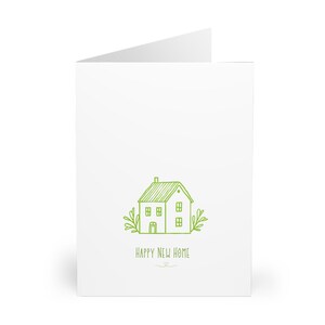 Glückliches neues Zuhause Grußkarten - 5er Pack, Einweihungskarten, neue Zuhause-Wünsche, Dankeskarten, Briefpapier-Set