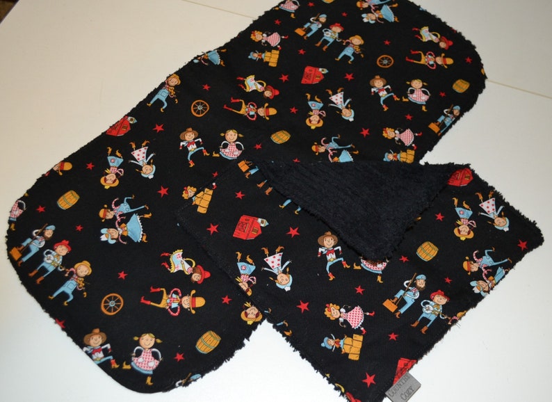 Western Baby Burp Cloth washcloth set Chenille Etsy