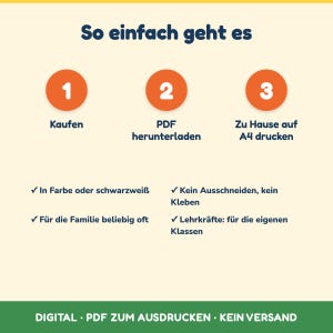 Puede incluir: Un gr&aacute;fico de instrucciones digital con fondo crema y texto azul oscuro. Presenta tres c&iacute;rculos naranjas numerados 1, 2 y 3, con texto debajo de cada uno. Incluye cuatro puntos marcados con un visto y una barra de pie de p&aacute;gina verde con texto blanco.
