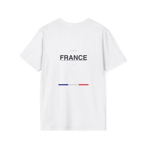 France World Cup Summer Shirt T-Shirt | Football Soccer Fan Tee image 2