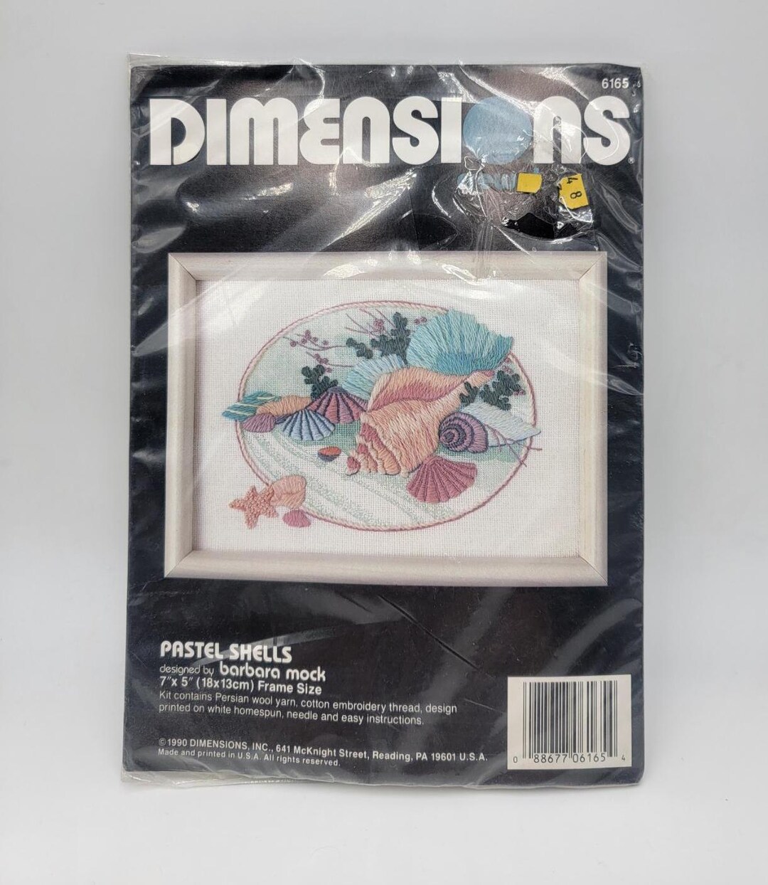 Dimensions Shell Collection 2280 Dimensions Kit Pastel Shells Embroidery Barbara Mock Seashore ...