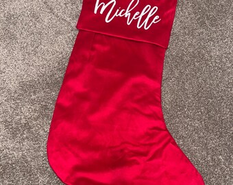 Personalized Christmas Stocking | Family Holiday Decor