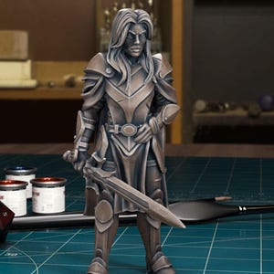Ireena Kolyana & Ismark: Curse of Strahd 50mm Resin Miniature