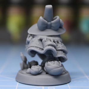 Frog Wizard, Unpainted Pepunki Creatures : Dungeons and Dragons Mini RPG Tabletop Miniature DnD Painting Pathfinder 5e DnD image 6