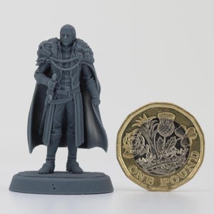 Strahd Von Zarovich Miniature: Vampire Lord, DnD Resin Figure (32mm/75mm)