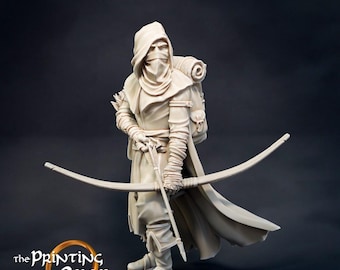 Colección de guardabosques humanos: Minijuego de rol de mazmorras y dragones, miniaturas de mesa, DnD, pintura, Pathfinder 5e, DnD