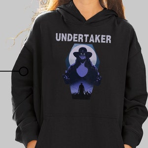 Vintage Undertaker Hoodie, Dead Man Hoodie, Fan Gift