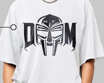 Vintage MF Doom T-Shirt, Hip Hop Rap Legend Tee Underground Rap Icon Fan Gift for Women and Men, Metal Face Doom Top