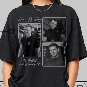 Vintage Evan Buckley T-Shirt, 90s Evan Buckley Shirt, Bootleg Evan Buckley Tee,  Fan Gift