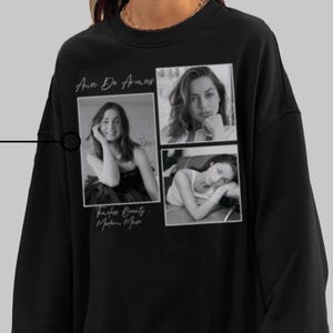 Vintage Ana De Armas Sweatshirt, 90s Ana De Armas Sweater, Bootleg Ana De Armas Crewneck Fan Gift