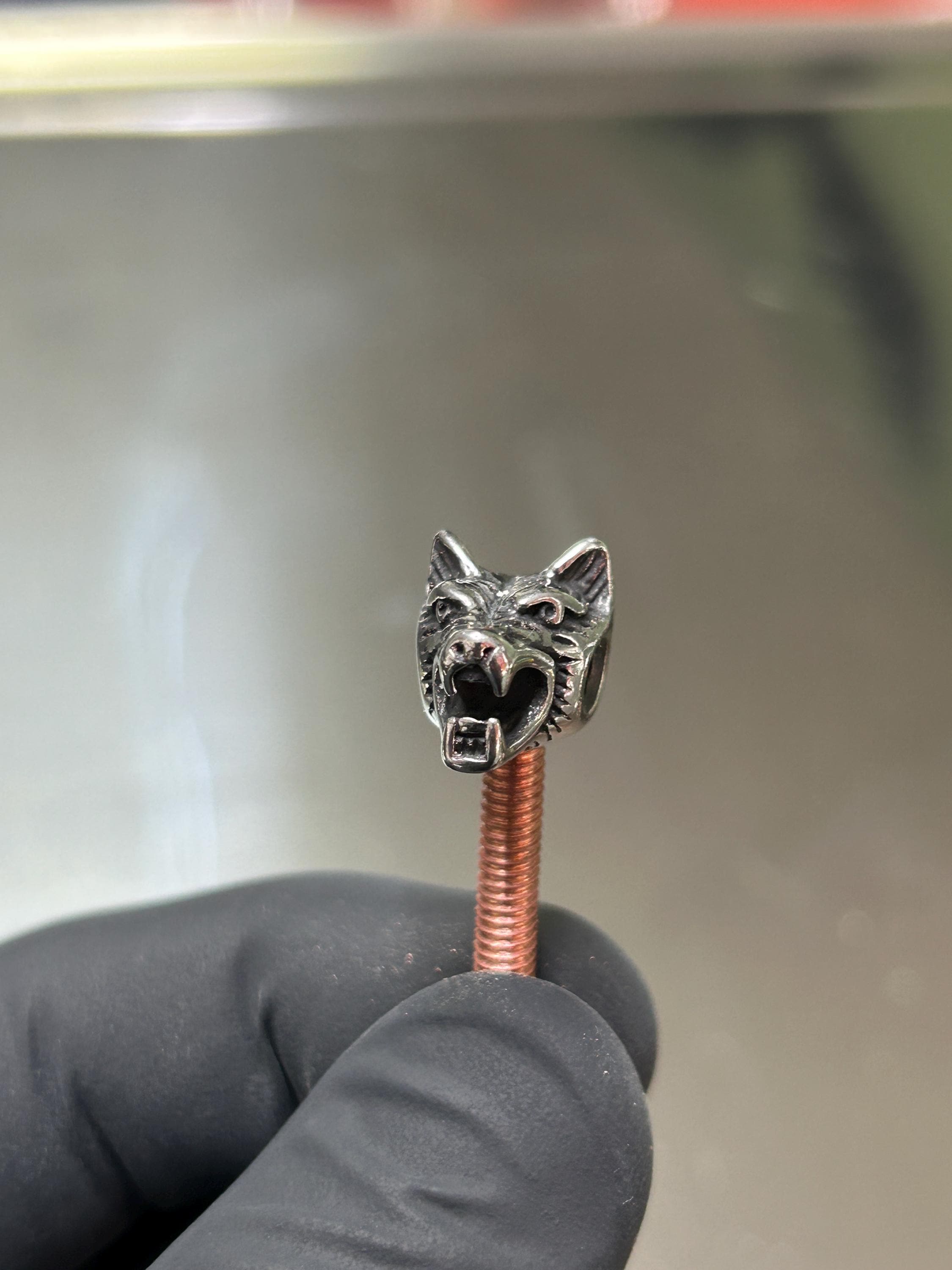 Dire Wolf Tattoo Contact Screw-Pure Copper