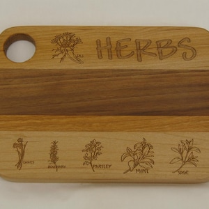 HERB CUTTING BOARD