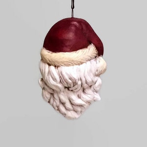 African American Santa Claus Christmas Ornament image 4