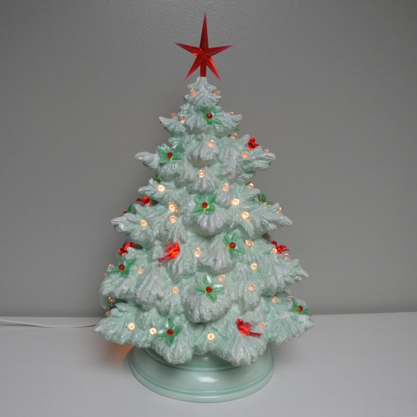 Ceramic Christmas Tree – Fraser Fir - Jade Green