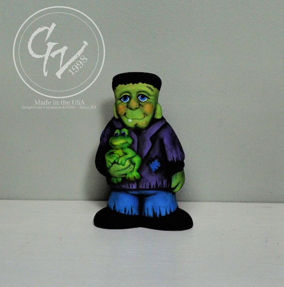 Caroline's Treasures VHA3021GF Halloween Frankie Frankenstein