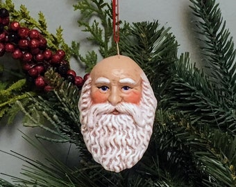 Ceramic Christmas Ornament - Santa Claus