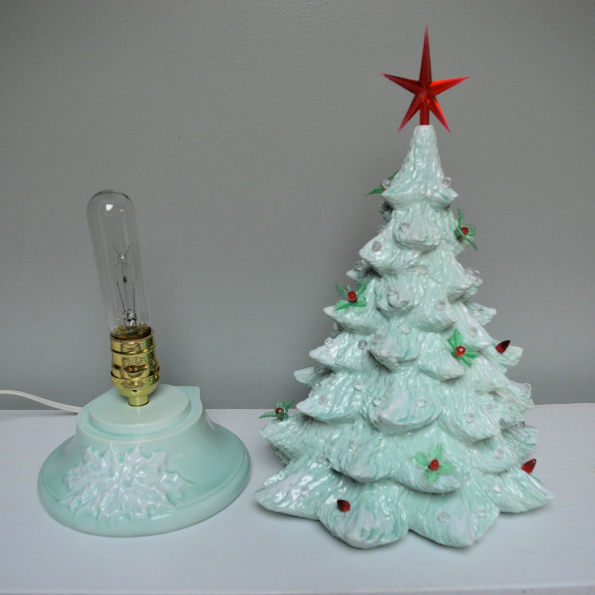 Ceramic Christmas Tree Original Christmas Tree Jade Green