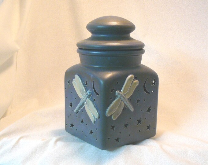 Ceramic Dragonfly Lantern Etsy