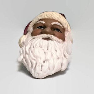 African American Santa Claus Christmas Ornament image 6