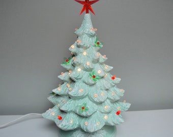 Ceramic Christmas Tree –Original Christmas Tree - Jade Green