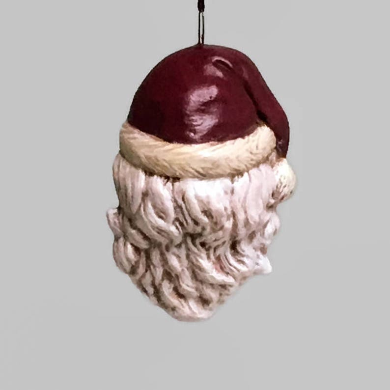 Ceramic Christmas Ornament Good Ole Santa Claus image 4