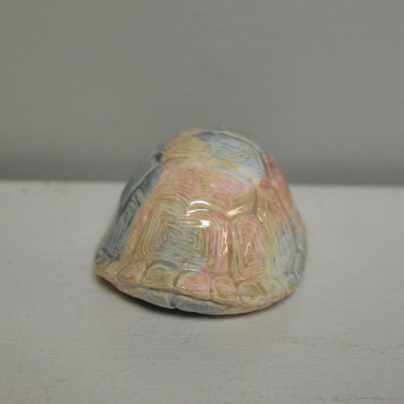 Ceramic Box Turtle you Can't See Me Etsy